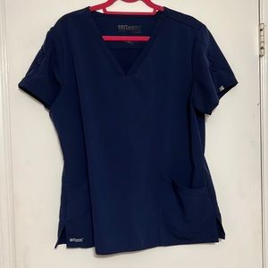 Greys Anatomy Scrub top navy
